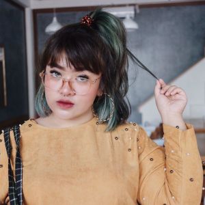 Jessy's pearl suede tunic